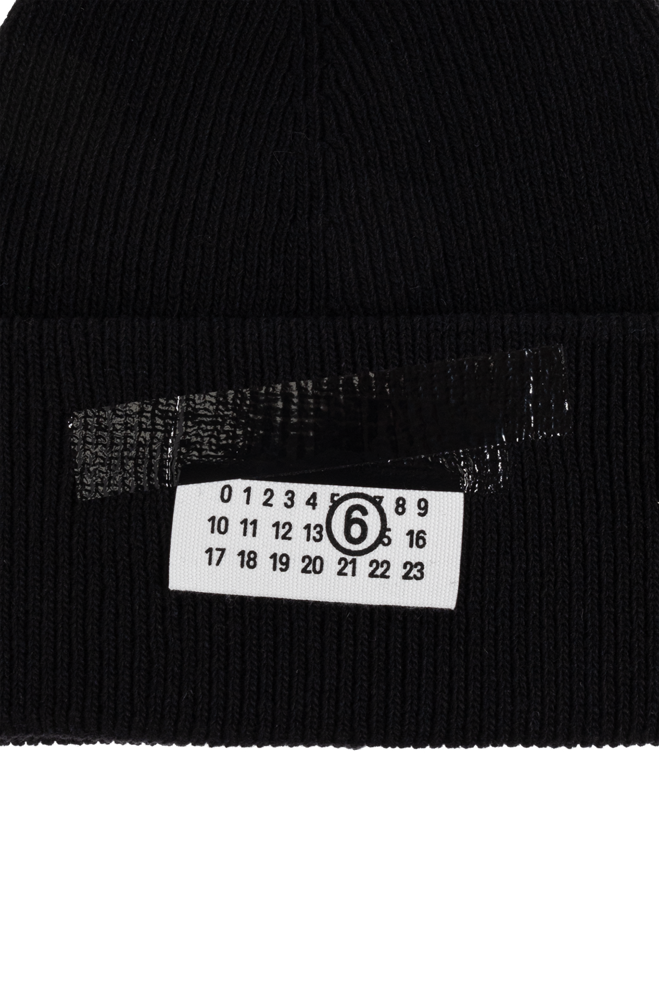 Black Cap with logo MM6 Maison Margiela - Vitkac AS
